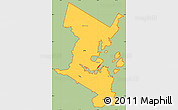 Savanna Style Simple Map of ZIP codes starting with 041, cropped outside