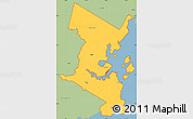 Savanna Style Simple Map of ZIP codes starting with 041