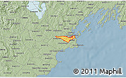 Savanna Style 3D Map of ZIP code 04106