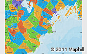 Political Map of ZIP code 04106