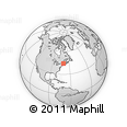 Outline Map of ZIP Code 04266