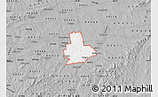 Gray Map of ZIP code 04401