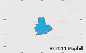 Political Map of ZIP code 04401, cropped outside