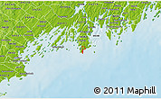 Physical 3D Map of ZIP code 04567
