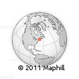 Outline Map of ZIP Code 04567
