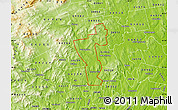 Physical Map of ZIP code 04938