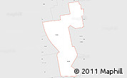 Silver Style Simple Map of ZIP code 04938