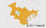 Political Map of Cumberland County, cropped outside