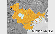 Political Map of Cumberland County, desaturated