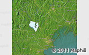 Satellite Map of Cumberland County