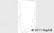 Blank Simple Map of Piscataquis County
