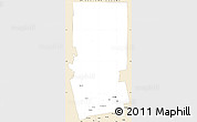 Classic Style Simple Map of Piscataquis County