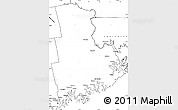Blank Simple Map of Washington County