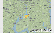 Savanna Style Map of ZIP code 20607