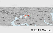 Gray Panoramic Map of ZIP code 20607