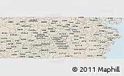 Classic Style Panoramic Map of ZIP code 20770