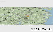 Savanna Style Panoramic Map of ZIP code 20770
