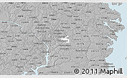 Gray 3D Map of ZIP code 20785