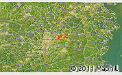 Satellite 3D Map of ZIP code 20785