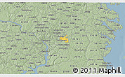 Savanna Style 3D Map of ZIP code 20785