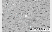 Gray Map of ZIP code 20852