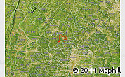 Satellite Map of ZIP code 20852