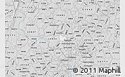 Silver Style Map of ZIP code 20852