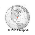 Outline Map of ZIP Code 20852