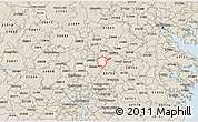 Classic Style 3D Map of ZIP code 20866