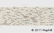 Classic Style Panoramic Map of ZIP code 20902