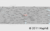 Gray Panoramic Map of ZIP code 20902
