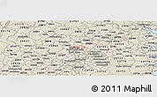 Shaded Relief Panoramic Map of ZIP code 20902