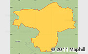 Savanna Style Simple Map of ZIP code 20902