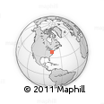 Outline Map of ZIP Code 21030