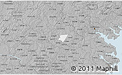 Gray 3D Map of ZIP code 21044