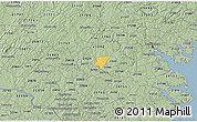 Savanna Style 3D Map of ZIP code 21044