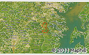 Satellite 3D Map of ZIP code 21054