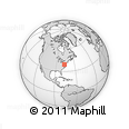 Outline Map of ZIP Code 21054