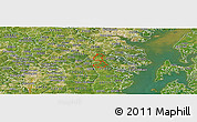 Satellite Panoramic Map of ZIP code 21054