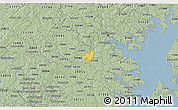 Savanna Style 3D Map of ZIP code 21076