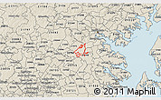 Shaded Relief 3D Map of ZIP code 21076