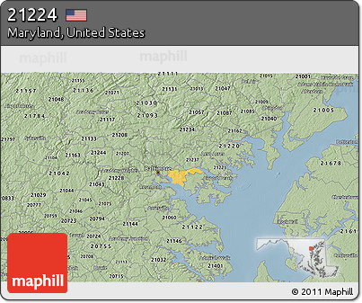 21224 Zip Code Map Free Savanna Style 3D Map Of Zip Code 21224