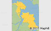 Savanna Style Simple Map of ZIP code 21226