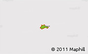 Physical 3D Map of ZIP code 21227, cropped outside