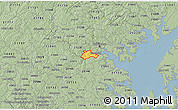 Savanna Style 3D Map of ZIP code 21227