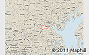 Classic Style Map of ZIP code 21227