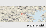 Classic Style Panoramic Map of ZIP code 21227