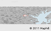 Gray Panoramic Map of ZIP code 21227