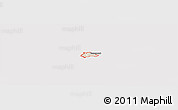 Shaded Relief Panoramic Map of ZIP code 21227, cropped outside
