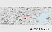 Silver Style Panoramic Map of ZIP code 21227